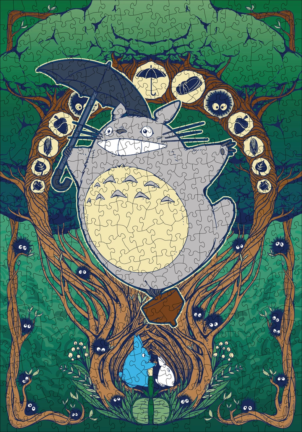 Studio Ghibli My Neighbor Totoro 500-Piece Puzzle: Fly with Totoro

Piece together a beautiful image and immerse yourself in the delightful world of My Neighbor Totoro, Studio Ghibli’s beloved classic about a family and their local forest spirits.