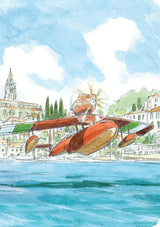 Take to the skies with this handy journal featuring rarely-seen concept art from Porco Rosso, Studio Ghibli's fantasy film about a bounty hunter under a mysterious spellÑand his ace flying adventures.

Complete with full-color artwork on the front and back covers, five interior spreads of concept art, and spot illustrations throughout, this journal is the perfect keepsake for Studio Ghibli fans and animation enthusiasts of all ages.