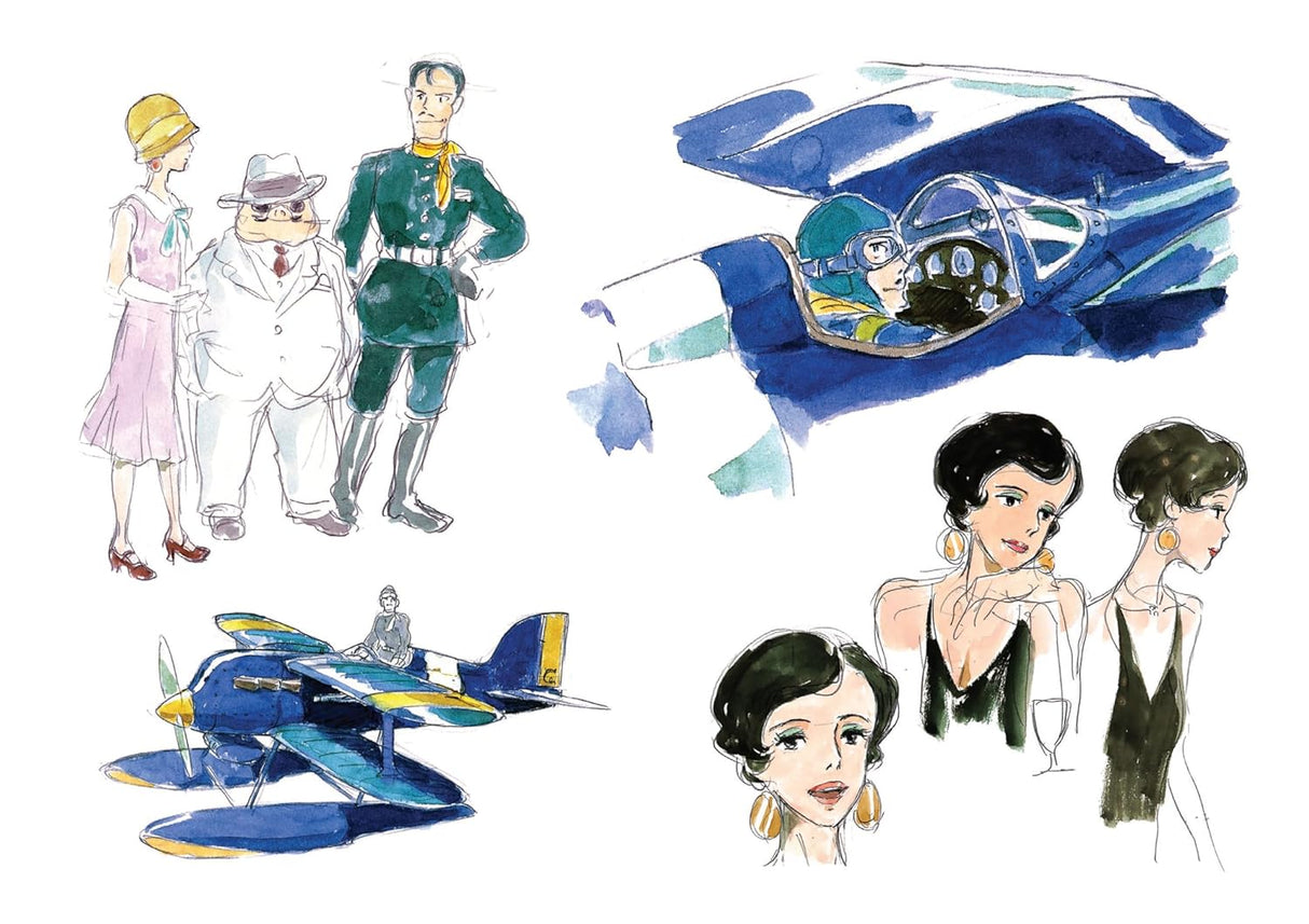 Take to the skies with this handy journal featuring rarely-seen concept art from Porco Rosso, Studio Ghibli's fantasy film about a bounty hunter under a mysterious spellÑand his ace flying adventures.

Complete with full-color artwork on the front and back covers, five interior spreads of concept art, and spot illustrations throughout, this journal is the perfect keepsake for Studio Ghibli fans and animation enthusiasts of all ages.