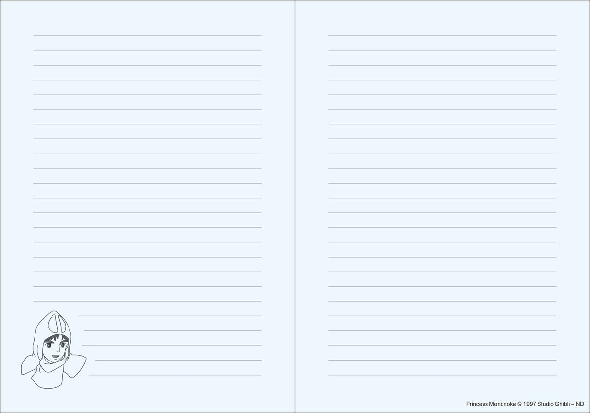 Studio Ghibli Princess Mononoke Journal