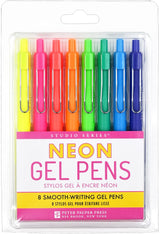 Quick-drying fine-tip gel pens with brilliant glitter colors provide a seamless flow of ink for a flawless writing experience!

Retractable gel pens are perfect for journaling, drawing, crafting, and more!