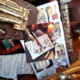 Hoja de pegatinas de viajes con estilo