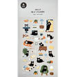 This adorable sheet features curious cats, their daily antics, and the little treasures they discover—perfect for cat lovers and stationery fans alike. Known for their soft colors and playful aesthetic, Suatelier stickers add an instant dose of warmth and whimsy wherever you place them.

• This package includes 1&nbsp;sheet of sticker
• Package measures approx. 8" x 3.5"