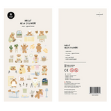 Bring cozy home vibes to your journal, planner, or creative projects with the Ggumi Home sticker sheet from Suatelier. This sheet is filled with warm, playful illustrations inspired by everyday home life. Known for their soft colors and playful aesthetic, Suatelier stickers add an instant dose of warmth and whimsy wherever you place them.

• This package includes 1&nbsp;sheet of sticker
• Package measures approx. 8" x 3.5"