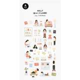 Suatelier Sticker Sheet - In The Library

Step into a cozy world of books, warm lighting, and quiet moments with the In The Library sticker sheet from Suatelier. Designed with their signature soft colors and whimsical charm, this sheet beautifully captures the magic of library life—perfect for readers, journalers, and anyone who loves a peaceful aesthetic. Known for their soft colors and playful aesthetic, Suatelier stickers add an instant dose of warmth and whimsy wherever you place them.

Package measures