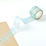 A new glitter tape with an elegant sparkle like sugar crystals is now available.
It is perfect for a gift or letter wrapping for a little special occasion.
Available in floral patterns that can be decorated more elegantly, and plaid patterns that are easy to use even in casual situations.

Material: CPP Special Processing Raw Fabric / Gold Hot
30mm wide × 3m long
