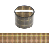 A new glitter tape with an elegant sparkle like sugar crystals is now available.
It is perfect for a gift or letter wrapping for a little special occasion.
Available in floral patterns that can be decorated more elegantly, and plaid patterns that are easy to use even in casual situations.

Material: CPP Special Processing Raw Fabric / Gold Hot
30mm wide × 3m long