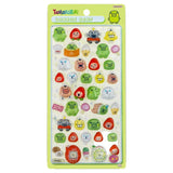Show your love for Tamagotchi with these adorable 3D bonbon drop sticker sheets! These stickers are perfect for decorating your notebook, planner or phone case.&nbsp;

Dimensions:&nbsp;95mm x 170mm x 5mm
Material: PVC
Includes 1 sticker sheet