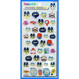 Show your love for Tamagotchi with these adorable 3D bonbon drop sticker sheets! These stickers are perfect for decorating your notebook, planner or phone case.&nbsp;

Dimensions:&nbsp;95mm x 170mm x 5mm
Material: PVC
Includes 1 sticker sheet