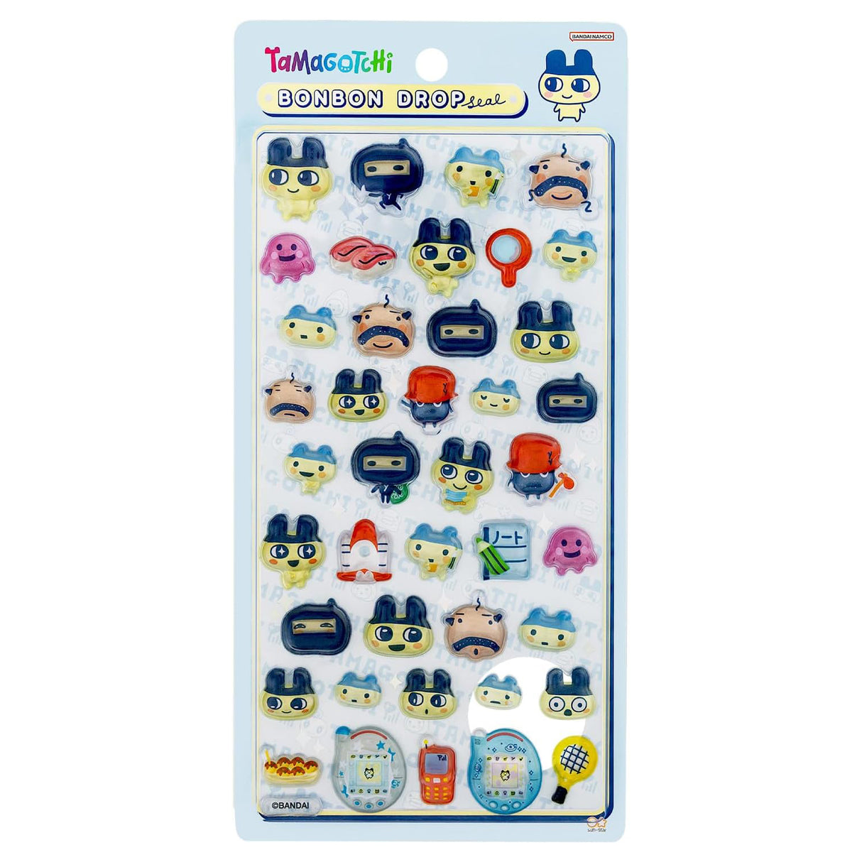 Sun-Star Tamagotchi Bonbon Drop Seal - Mametchi