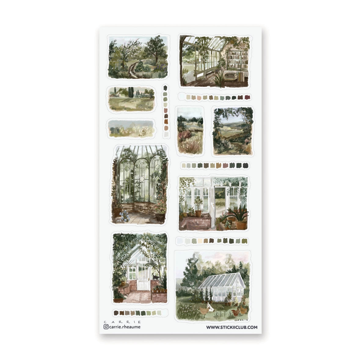 🌿🎨 Step into soft, sunlit serenity with @carrie.rheaume’s beautiful watercolor paintings. From flourishing potted plants to winding countryside vistas, these dreamy scenes invite you to linger—in a warm greenhouse overflowing with foliage, a quiet reading nook dappled in afternoon light, or an open field where the breeze drifts through the tall grass.

Art by: @carrie.rheaume