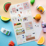🐻🛒 With their trusty grocery lists in paw, @sijae_studio's little bears are having the most wonderful shopping adventure filling their carts. From fresh fruits and veggies to refreshing drinks, you'll love this super sweet shopping-themed sheet that’s as cute as can be. Art by: @sijae_studio