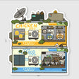 Sushiboiiiyy - Cat Food Building Vinyl Sticker

Die cut stickers are roughly 3x3" and are laminated with a Matte finish.