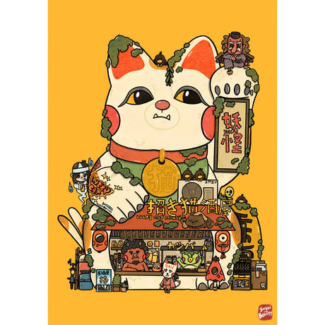 Sushiboiiiyy - Lucky Cat Postcard

Size: 4x6

Printed on 12pt paper.

Front and back printing.

Comes with plastic sleeves.