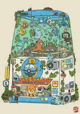 Sushiboiiiyy - Misty's Daycare Postcard

Size: 4x6 Printed on 12pt paper.

Front and back printing.

Comes with plastic sleeves.