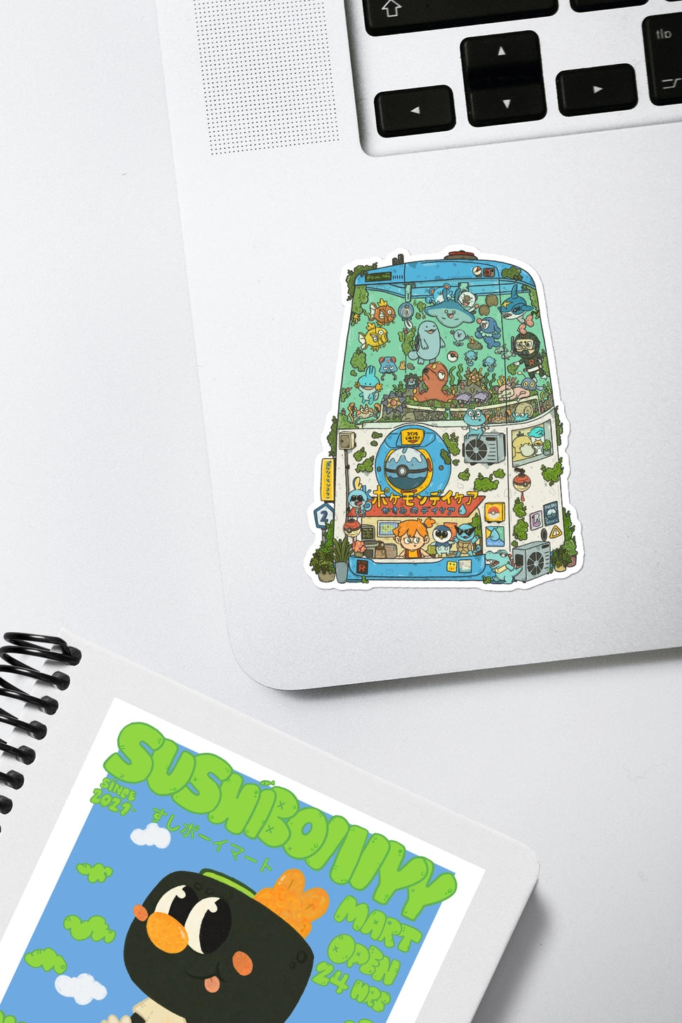 Sushiboiiiyy - Misty's Pokemon Center Vinyl Sticker