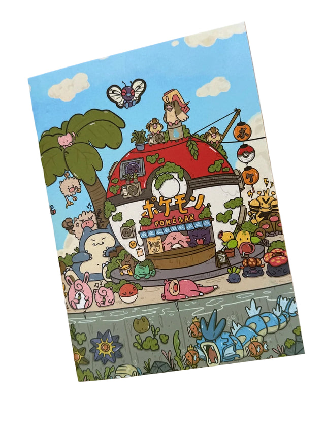 Sushiboiiiyy - Poke Bar Reusable Sticker Album