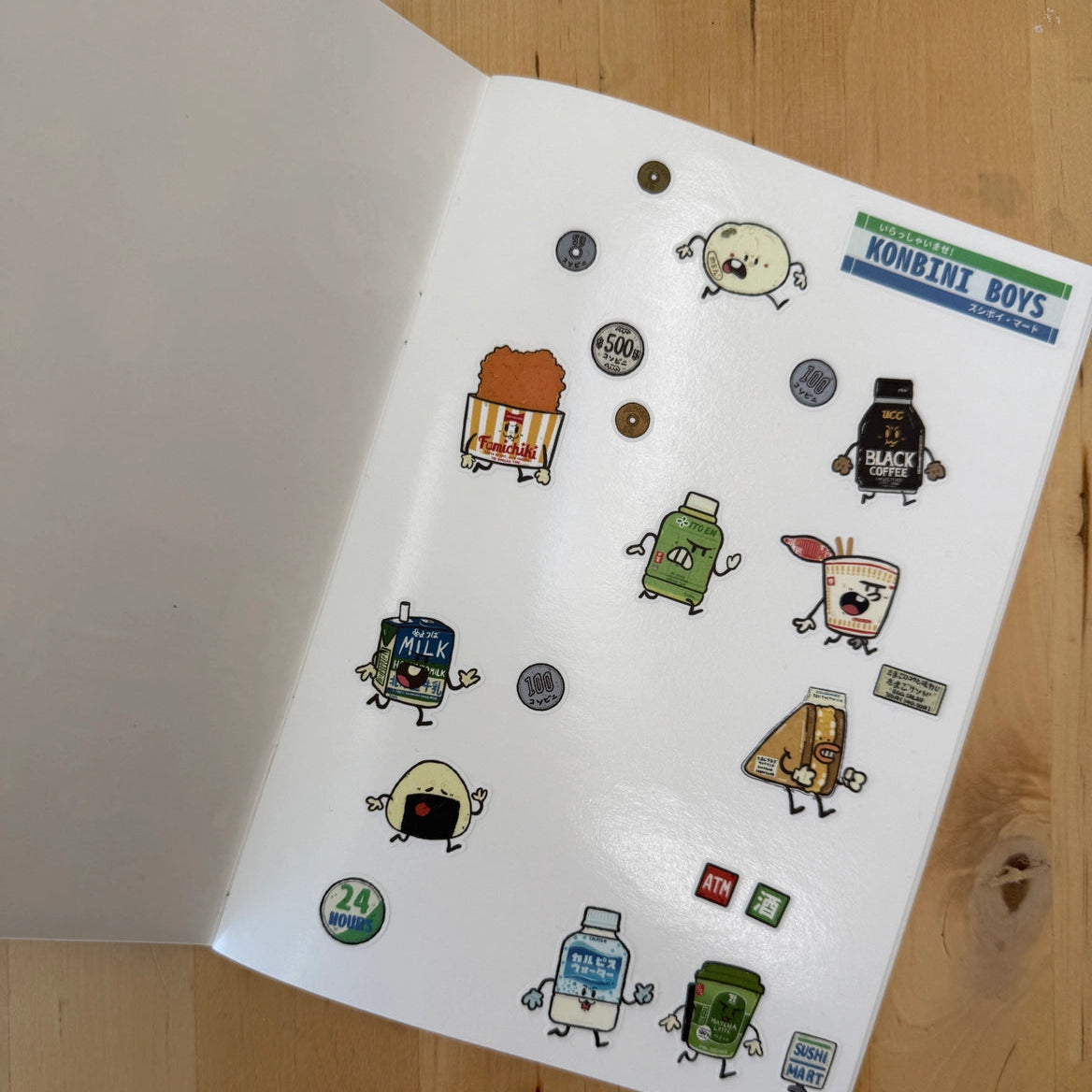 Sushiboiiiyy - Poke Bar Reusable Sticker Album