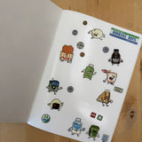 Sushiboiiiyy - Poke Bar Reusable Sticker Album