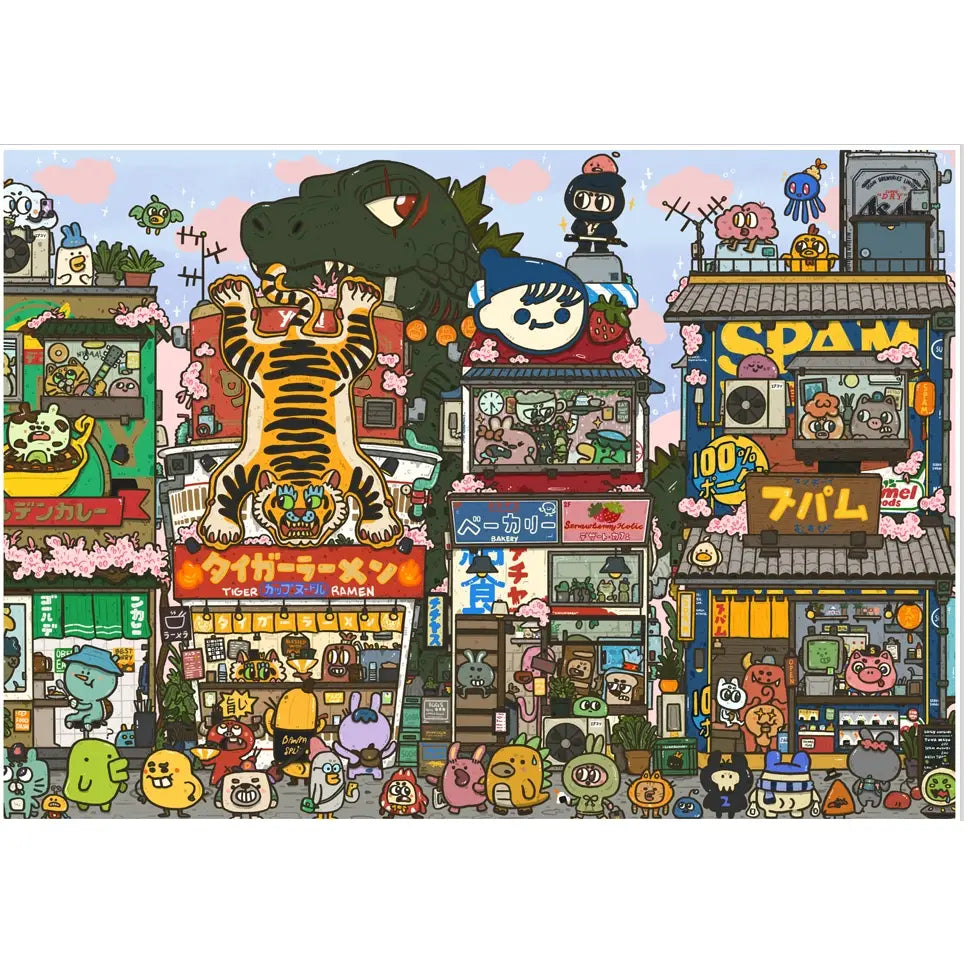 Sushiboiiiyy - Tama City Postcard

Size: 4x6

Printed on 12pt paper.

Front and back printing.

Comes with plastic sleeves.