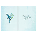 Inside Verse: "Thinking of you during this difficult time."