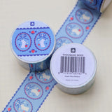 Sweet Blue Ribbon Washi Tape

Full color washi tape
Width: 30mm or 1.2 in
Length: 5m or 16 ft
Designed in San Jose, California
©Thousandskies