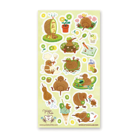 🥝🐦 Step inside @odeyu86’s delightful Kiwi Home, where these fuzzy little birds live their sweetest fruit-filled lives. Whether they’re tending blossom-filled gardens, whipping up kiwi treats in tiny chef hats, or settling in for their favorite shows, they are booked and busy but they’ll see you soon!

Art by: @odeyu86