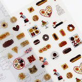 Sweetish Sticker Sheet

This is a small size transparent material sticker that is easy to decorate in planners or journals. It contains two identical illustrations, so you can use it for preservation, matching, or sharing.

Sheet size: Length 150× Width 90mm
Includes 1 sticker sheet