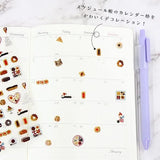 Sweetish Sticker Sheet

This is a small size transparent material sticker that is easy to decorate in planners or journals. It contains two identical illustrations, so you can use it for preservation, matching, or sharing.

Sheet size: Length 150× Width 90mm
Includes 1 sticker sheet