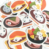 Pegatinas de hojuelas dulces japonesas de Sweets Animal Workshop