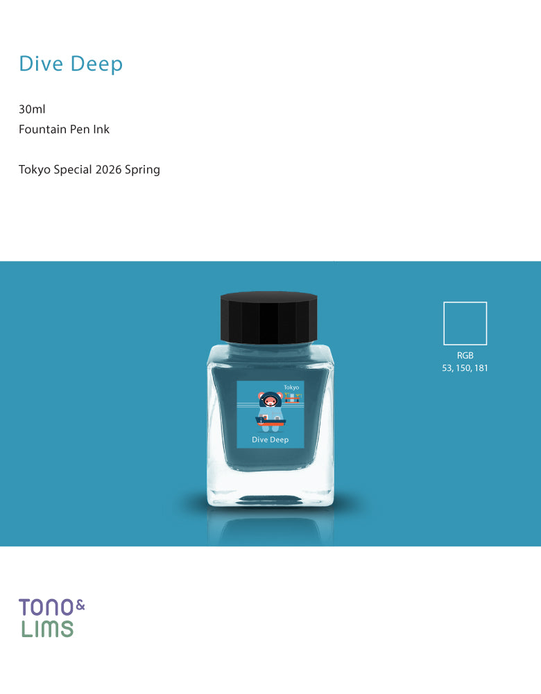 TONO & LIMS Ink - Tokyo Special 2026 - Dive Deep – Little Craft Place