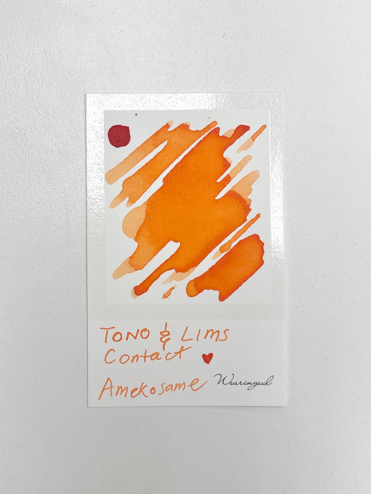 TONO & LIMS - Contact Amekosame Ink