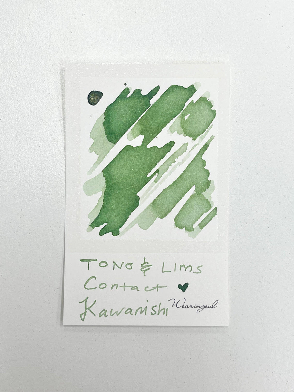 TONO & LIMS - Contact Kawanishi Ink
