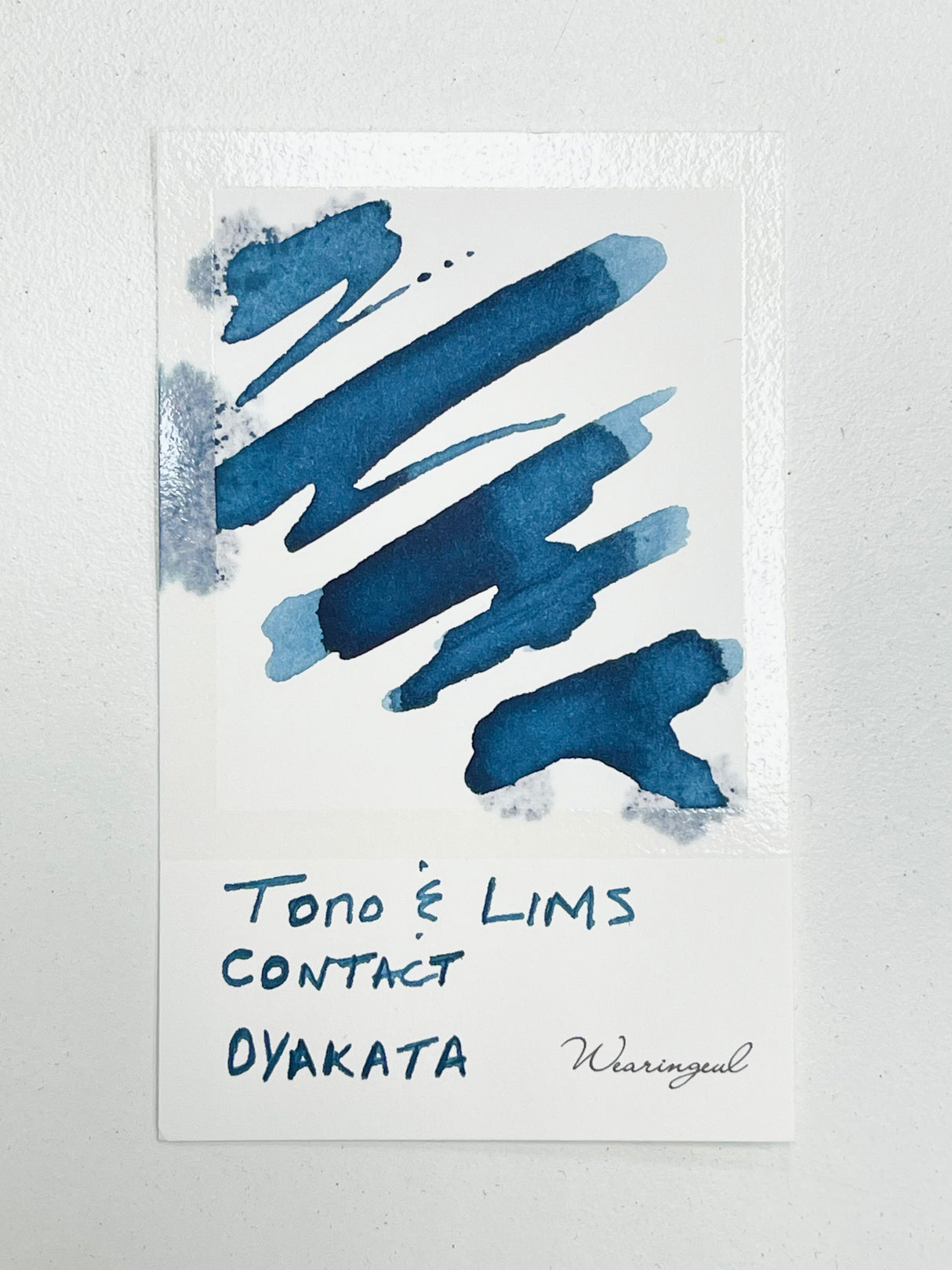 TONO & LIMS - Contact Oyakata Ink