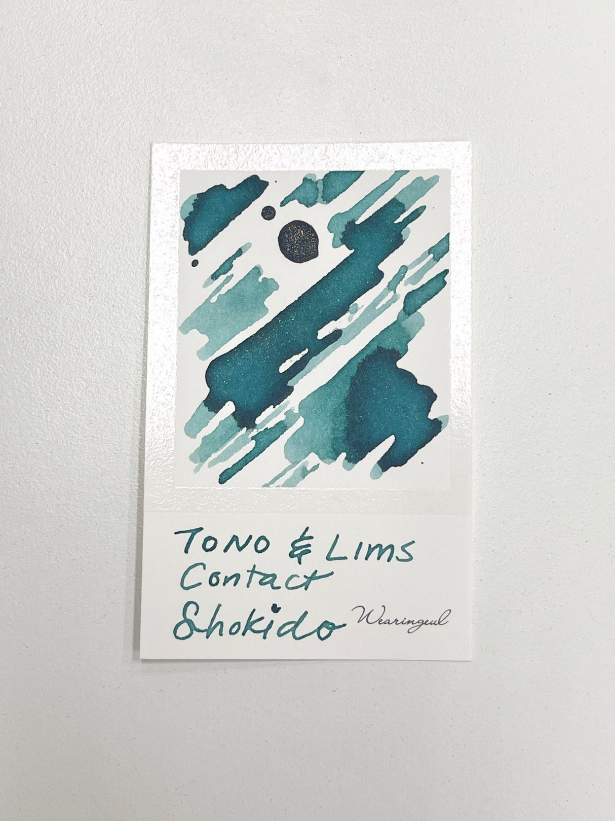 TONO & LIMS - Contact Shokido Ink