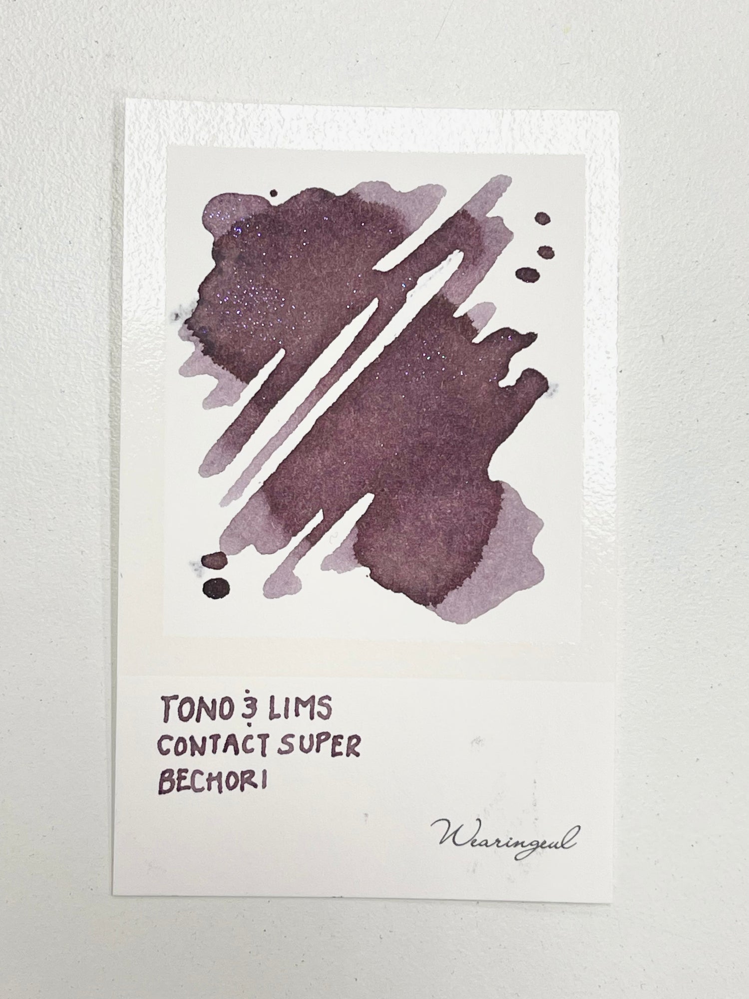TONO & LIMS - Contact Super Bechori Ink