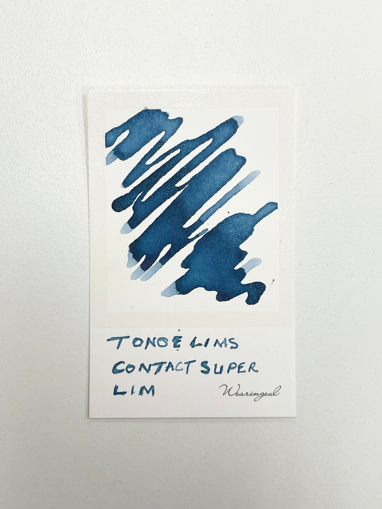 TONO & LIMS - Contact Super Lim Ink