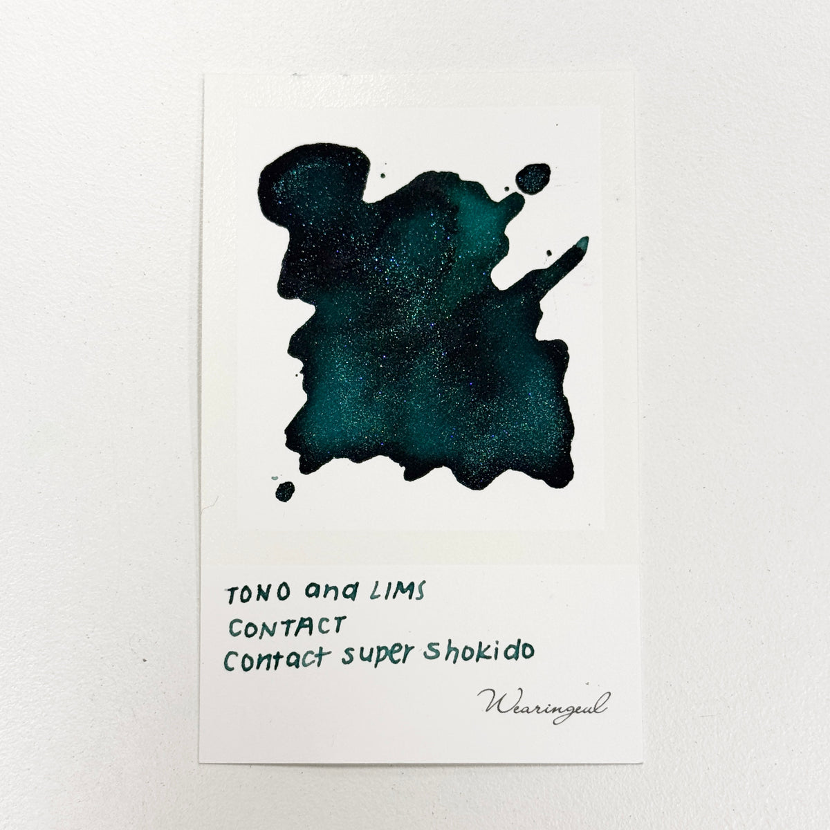 TONO & LIMS - Contact Super Shokido Ink