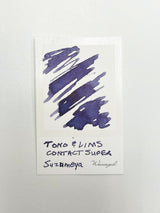 TONO & LIMS - Contact Super Suzumeya Ink