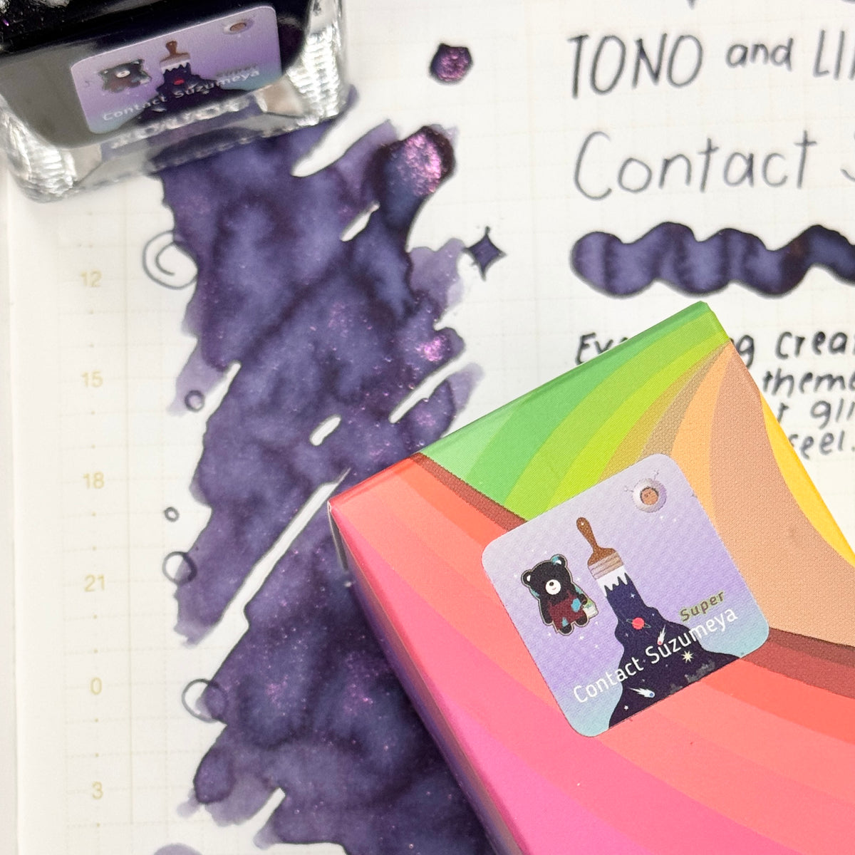 TONO & LIMS - Contact Super Suzumeya Ink
