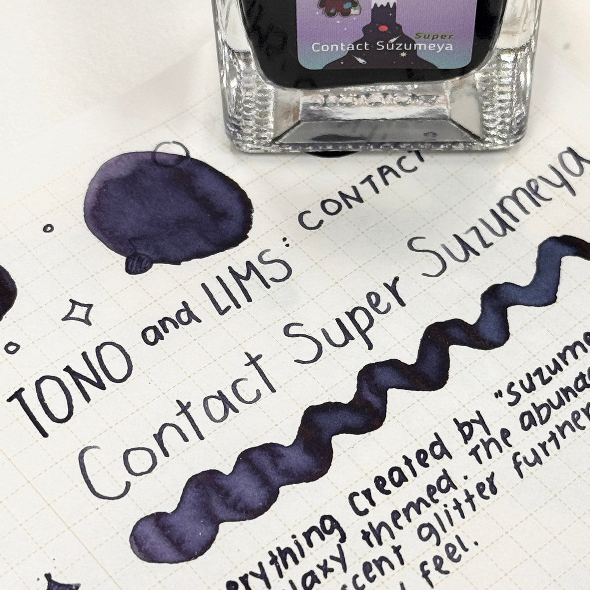 TONO & LIMS - Contact Super Suzumeya Ink