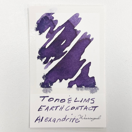 TONO & LIMS - Earth Contact Alexandrite 🕯 Purple Ink