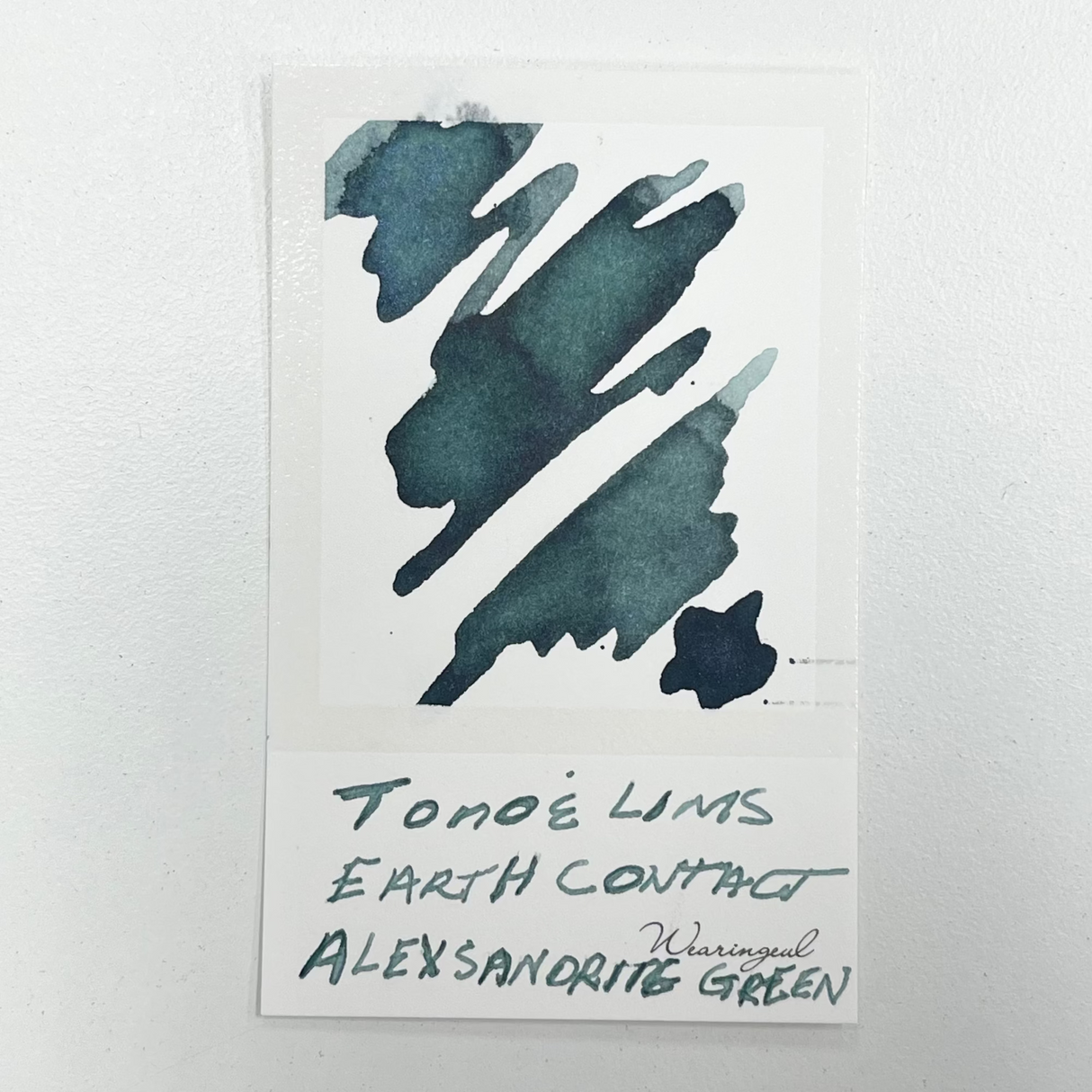 TONO & LIMS - Earth Contact Alexsandrite ☀ Green Ink