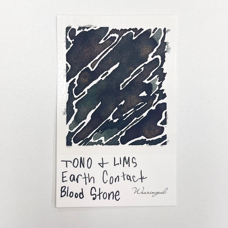 TONO & LIMS - Earth Contact Blood Stone Ink