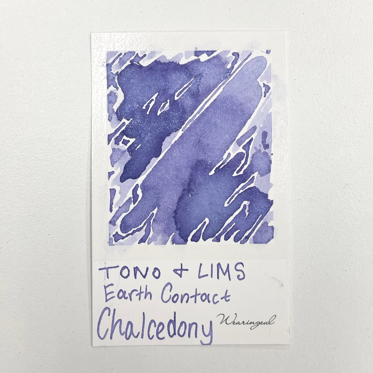 TONO & LIMS - Earth Contact Chalcedony Ink