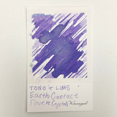 TONO & LIMS - Earth Contact Fluorite Crystal