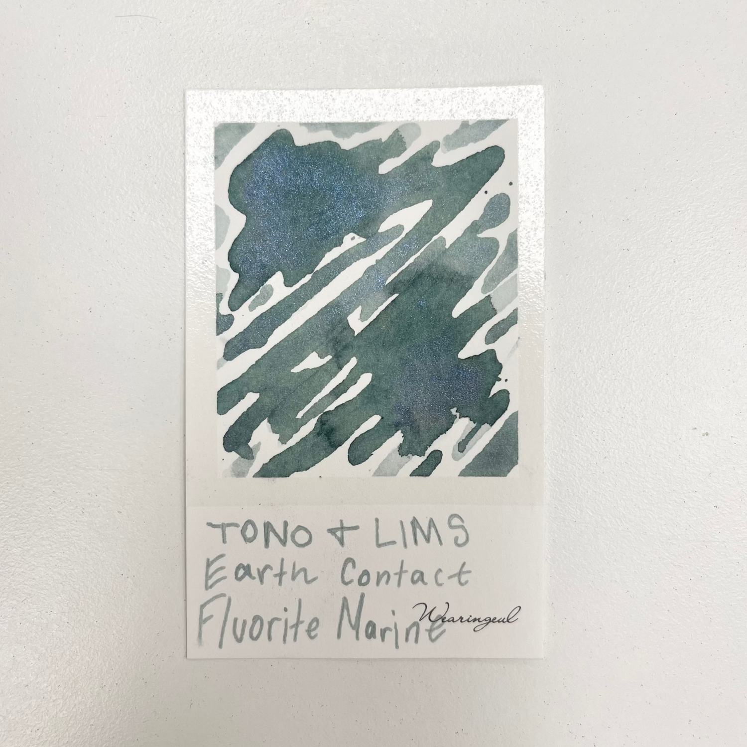 TONO & LIMS - Earth Contact Fluorite Marine Ink
