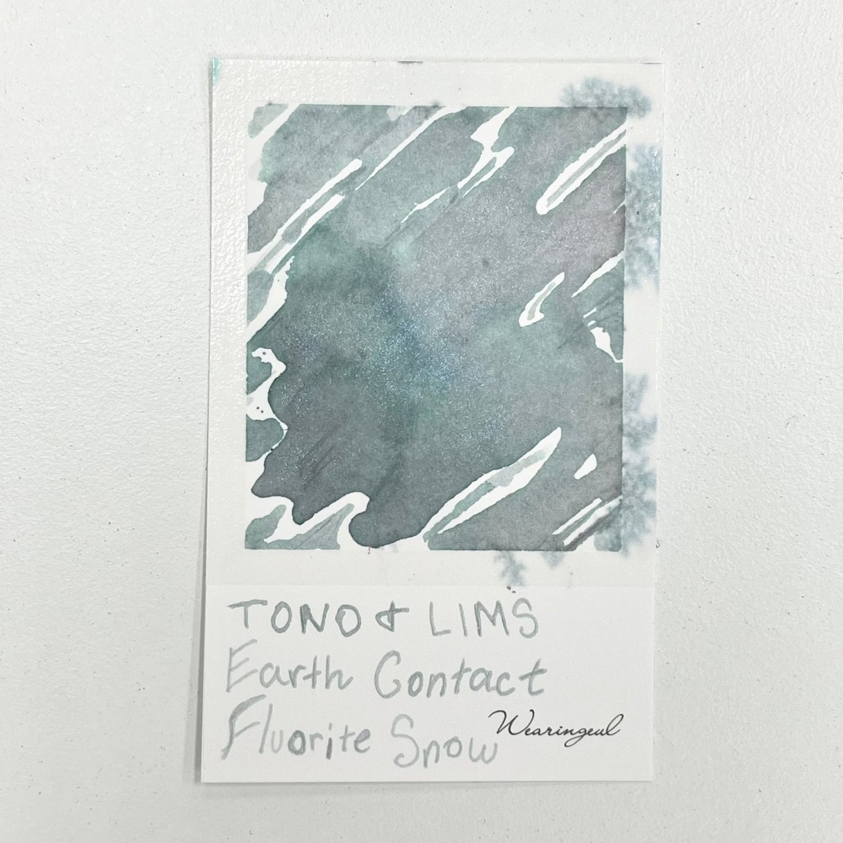 TONO & LIMS - Earth Contact Fluorite Snow