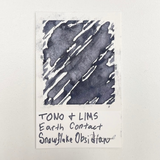 TONO & LIMS - Earth Contact Snowflake Obsidian Ink