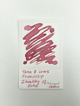 Ink swatch of TONO & LIMS - Friendship Series Lotus Thoughts Ink